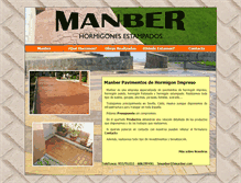 Tablet Screenshot of hmanber.com